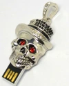 Wholesale metal skull USB flash drives 32, fashionable, trendy, personalized and creative Application Scenario